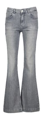 Para Mi Grijze flared fit jeans met hoge taille Jade