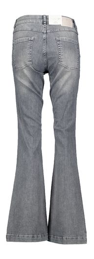 Grijze flared fit jeans met hoge taille Jade Para Mi