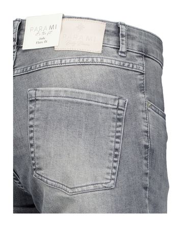 Grijze flared fit jeans met hoge taille Jade Para Mi