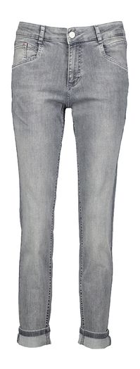 Grijze tapered fit met hoge taille Bowie Para Mi