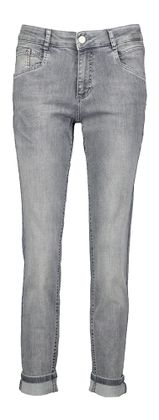 Para Mi Grijze tapered fit met hoge taille Bowie