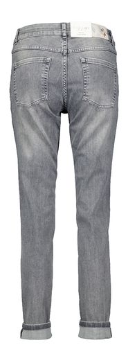 Grijze tapered fit met hoge taille Bowie Para Mi