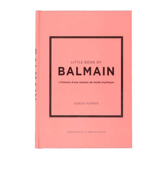 Little Book Of Balmain Place Des Victoires