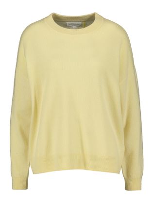Les tricots de lea Gele trui in cashmere Les tricots De Léa