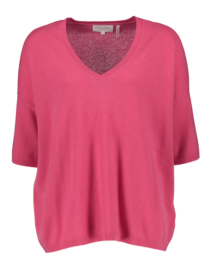 Roze trui in cashmere Les Tricots De Léa
