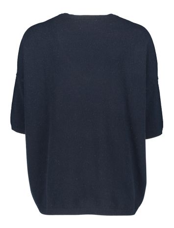Blauwe trui in cashmere Martinettie Lees Tricots De Lea