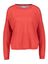 Rouge pull met ronde hals Martine Les Tricots De Lea