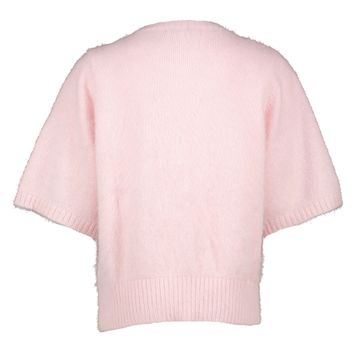 Licht roze fluffy cardigan Paige Blue Bay 