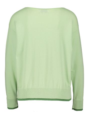 Aqua trui met ronde hals Booker Maison Anje 