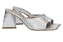 Argento slippers met hak Natan 