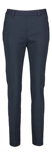 Blauwe geruite broek super slim fit Lillyth Raphaela