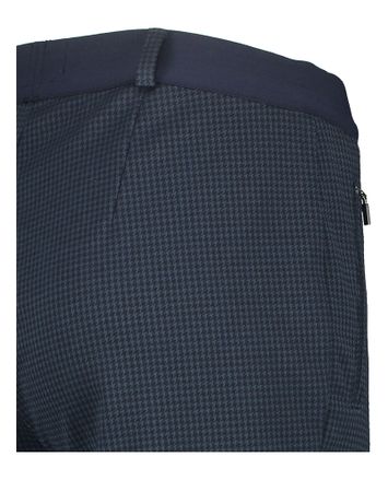 Blauwe geruite broek super slim fit Lillyth Raphaela