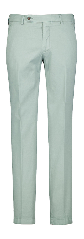 Kaki groene slim fit chino Morello Berwich