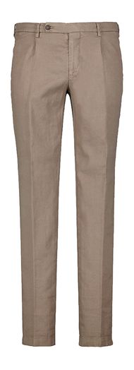 Bruine linnen broek Morello Berwich