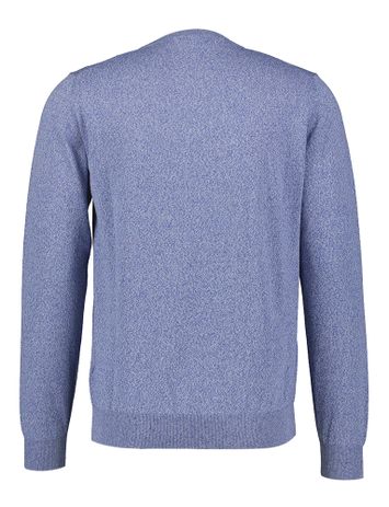 Blauwe trui met ronde hals Altobello