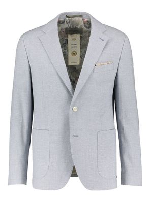 Mid Blue blazer Leon Benvenuto