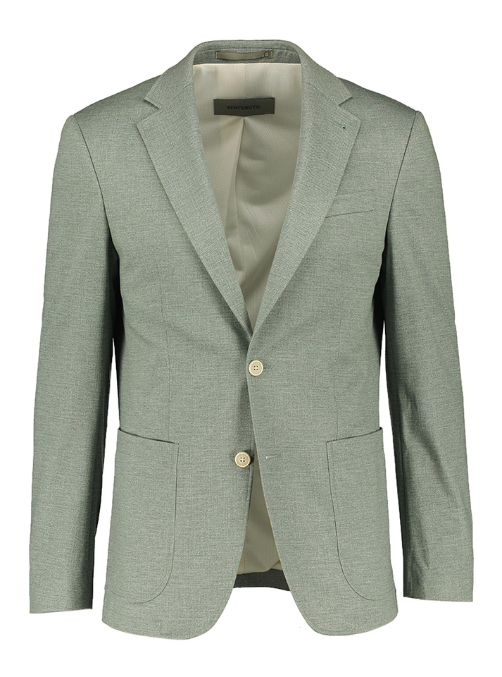 Groene blazer Matteo Benvenuto