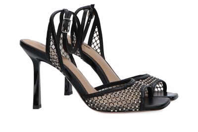 Negro sandalen met strass Lola Cruz