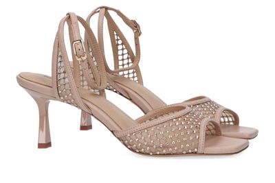 Nude sandalen met strass Lola Cruz