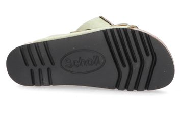 Kaki instappers in velours Josephine Scholl