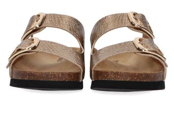Bronze reptile sandalen Noelle Scholl