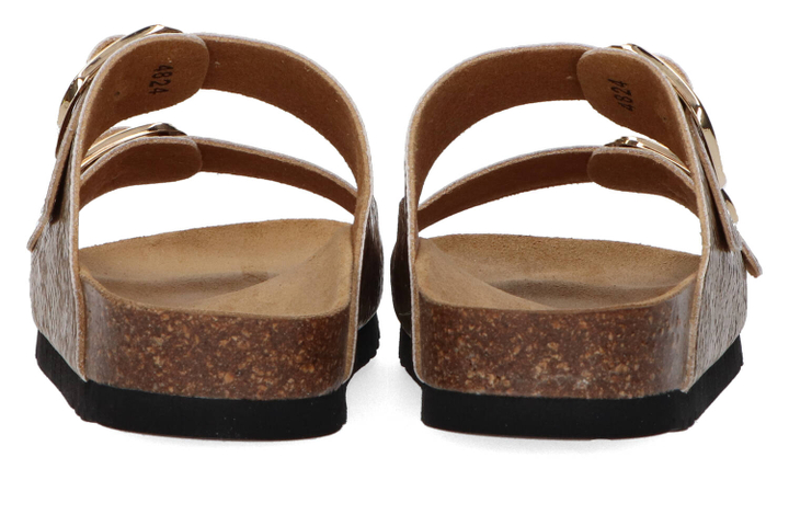 Bronze reptile sandalen Noelle Scholl