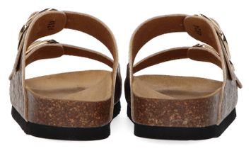 Bronze reptile sandalen Noelle Scholl