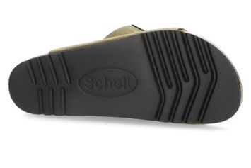 Kaki slippers in velours Julien Scholl