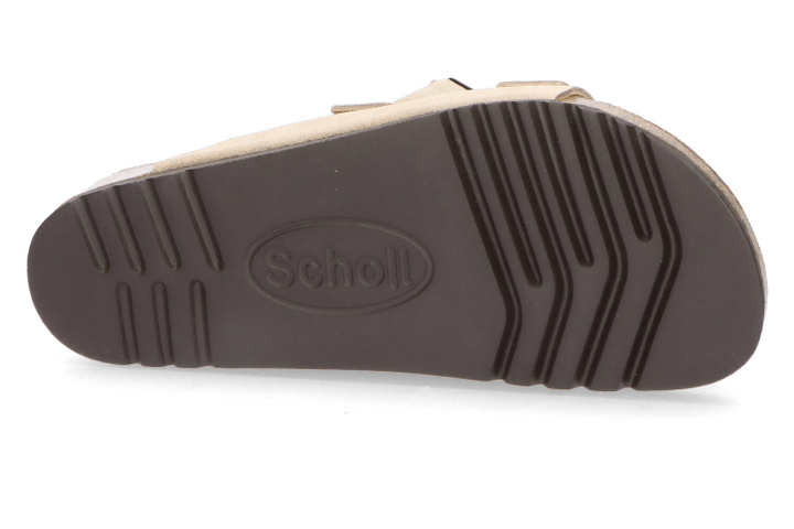 Beige slippers in velours Julien Scholl