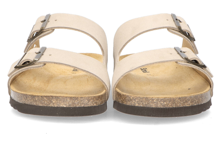 Beige slippers in velours Julien Scholl