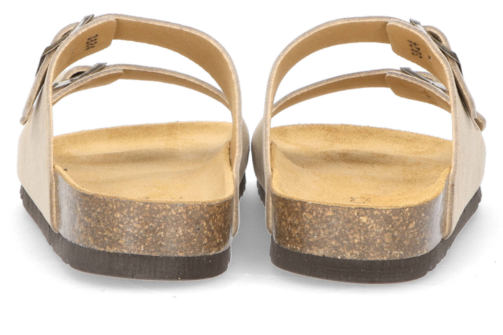 Beige slippers in velours Julien Scholl