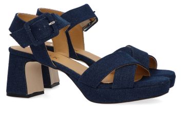 Jeans sandalen met blokhak Amouche Catwalk