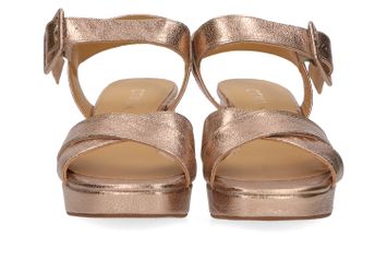 Sabbia rosé sandalen met blokhak Amouche Catwalk