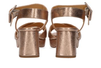 Sabbia rosé sandalen met blokhak Amouche Catwalk