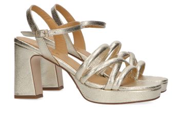 Goud sandalen met hak Atoelle Catwalk 