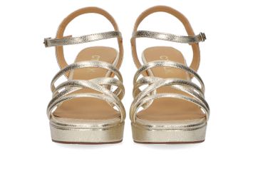 Goud sandalen met hak Atoelle Catwalk 