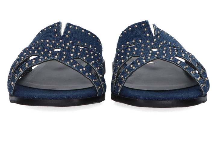 Jeansblauwe sandalen Vlinder Catwalk