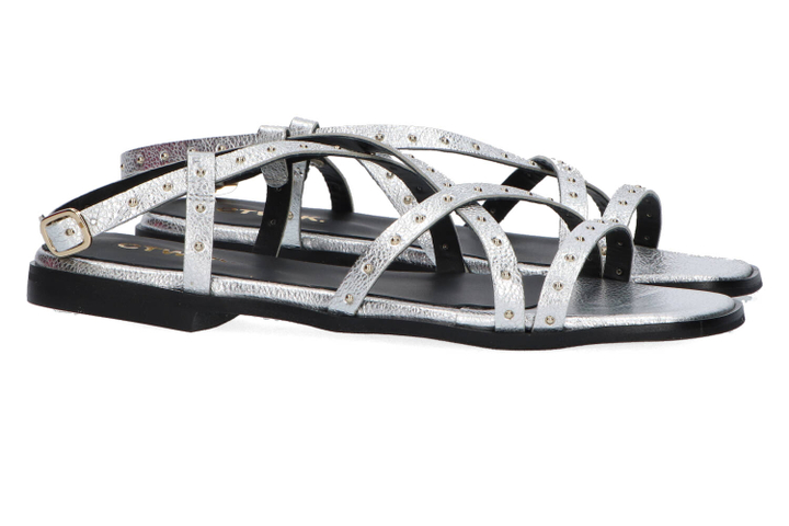 Zilver sandalen met studs Velvet Catwalk 