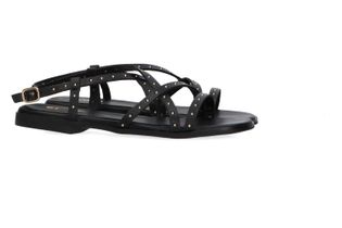 CTWLK Velvet sandalen met studs Velvet Catwalk