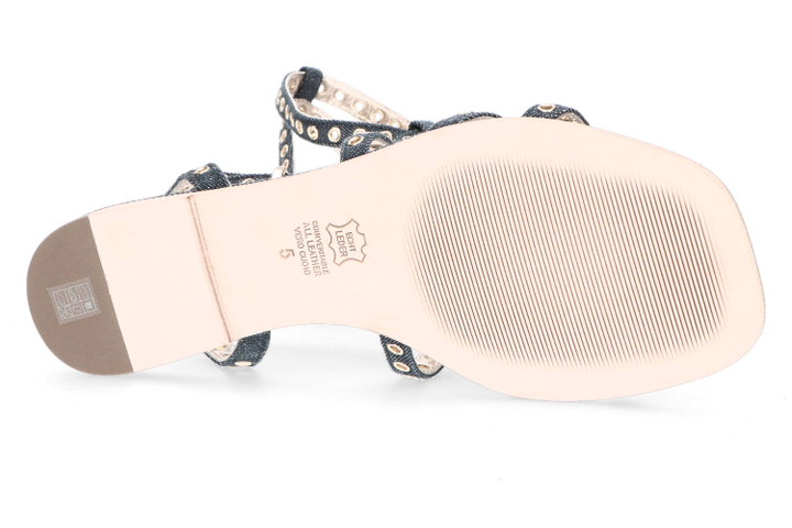 Blauwe sandalen in jeans Kennel + Schmenger