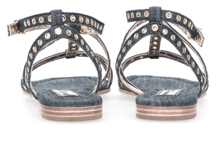 Blauwe sandalen in jeans Kennel + Schmenger