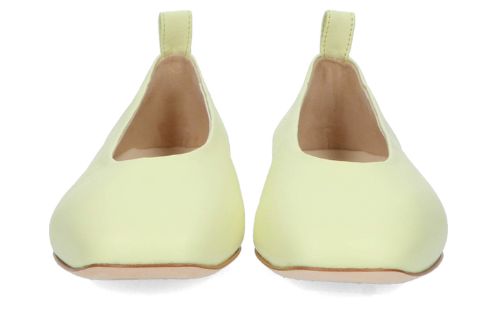 Pastelgele ballerina's Ibiza Odare