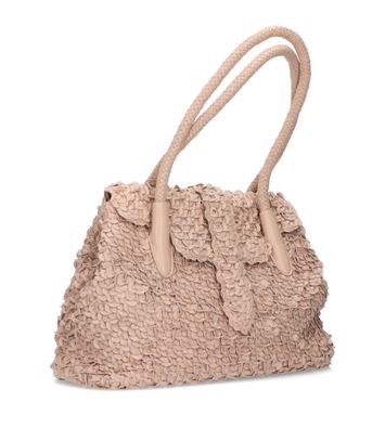 Beige handtas Kirsten Large Allan K 