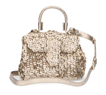 Champagnekleurige crossbody Kirsten Mini Allan K