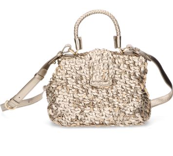 Champagnekleurige crossbody Kirsten Mini Allan K
