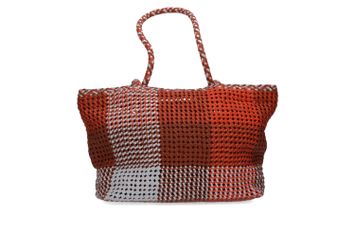 Chrystal multicolor handtas Solene Flower Checks