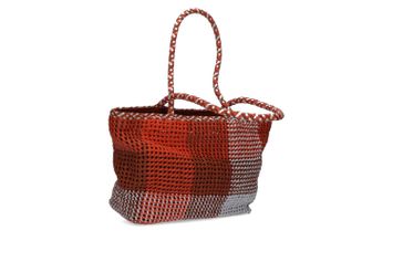 Chrystal multicolor handtas Solene Flower Checks