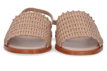 Beige kleurige sandalen Hope Lizard Allan K