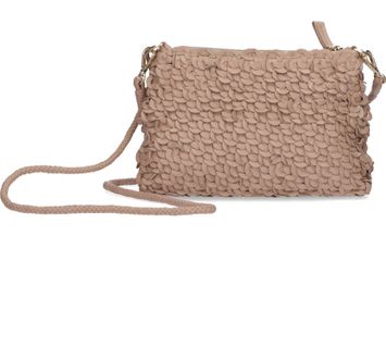 Beige kleine handtas Selma Uni Allan K