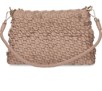 Beige kleine handtas Selma Uni Allan K